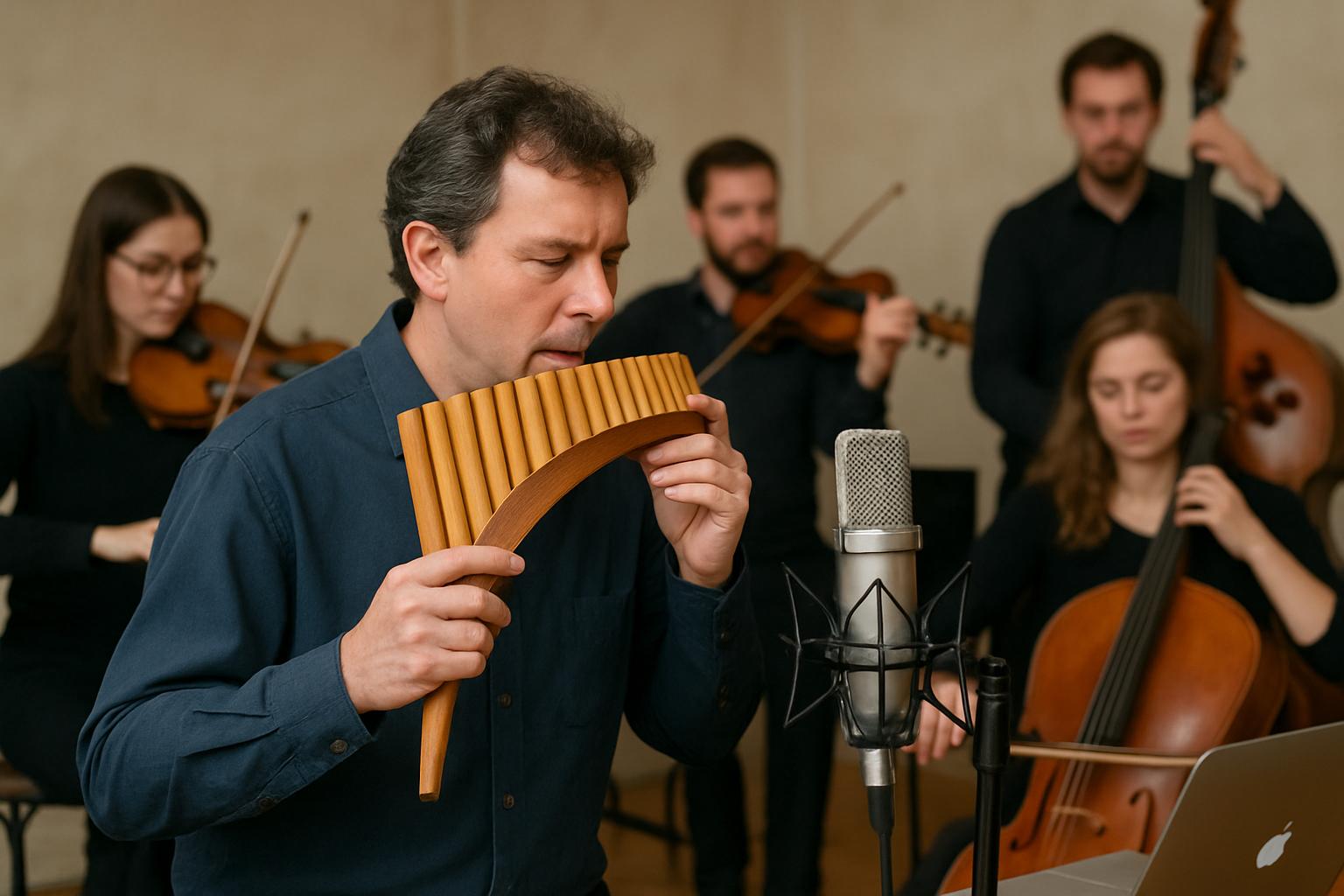 Музыкальный инструмент из трубочек. Использование в ансамбле и записи Музыкальный инструмент из трубочек. Использование в ансамбле и записи