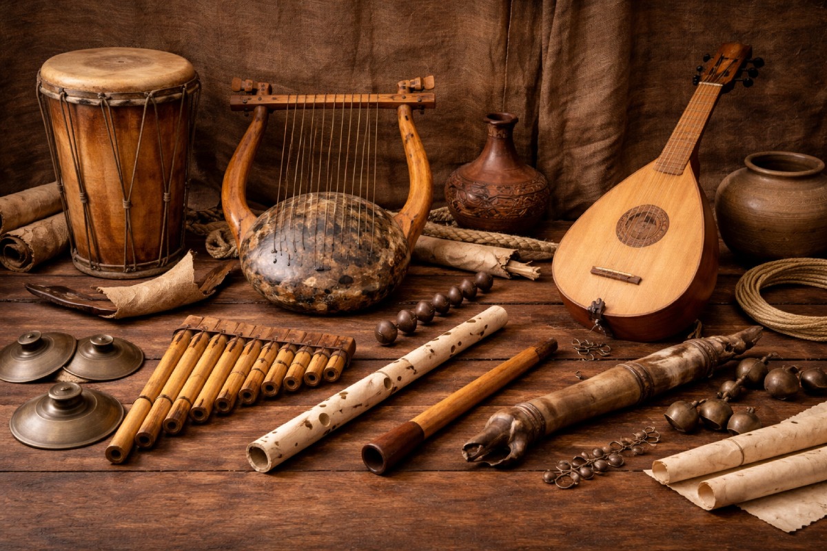 Древние музыкальные инструменты