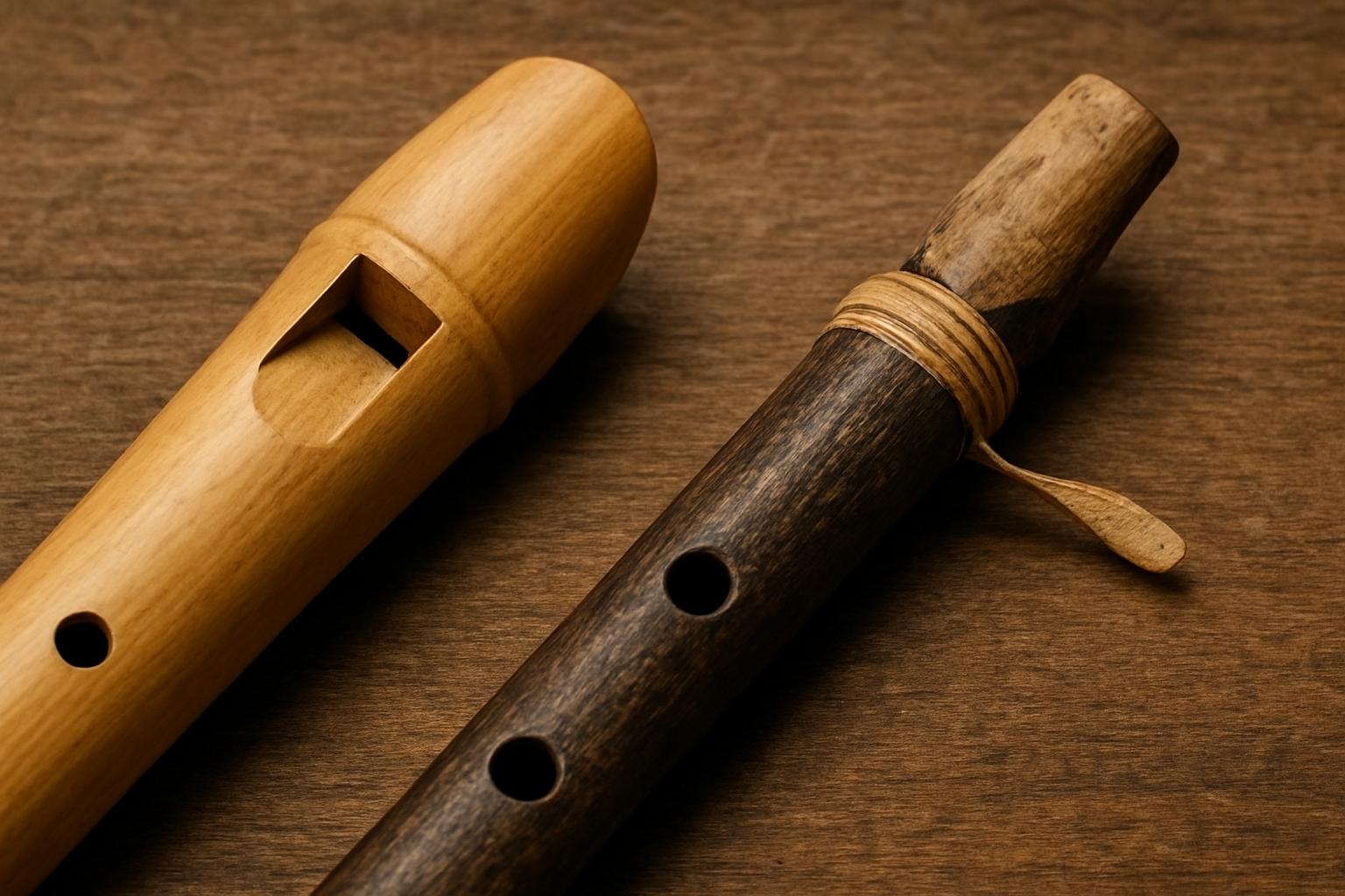 виды музыкальных дудок. Как дудка извлекает звук: свистковая щель и трости