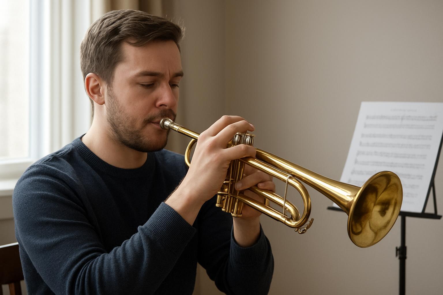 как правильно играть на трубе. Программа роста на 6 месяцев