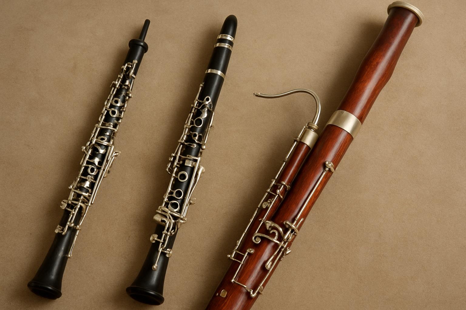 гобой кларнет фагот отличия. Материалы и их влияние на звук
