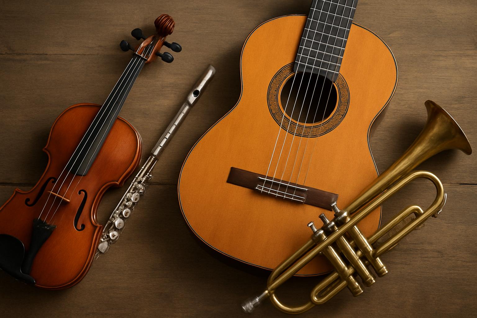 Названия музыкальных инструментов: полный путеводитель